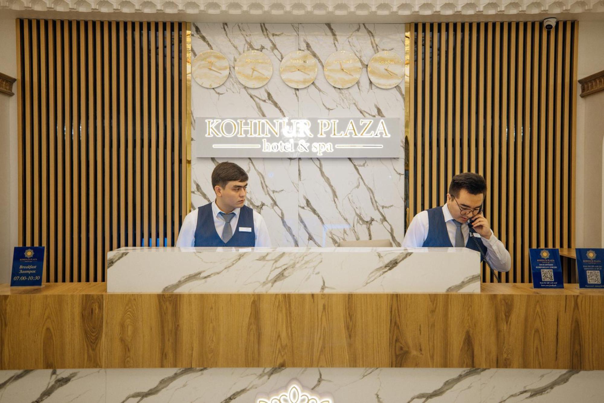 Kohinur Plaza Hotel Samarkand Bagian luar foto